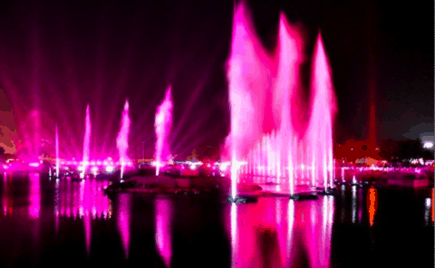 Paragone Show Production Jets d'eau